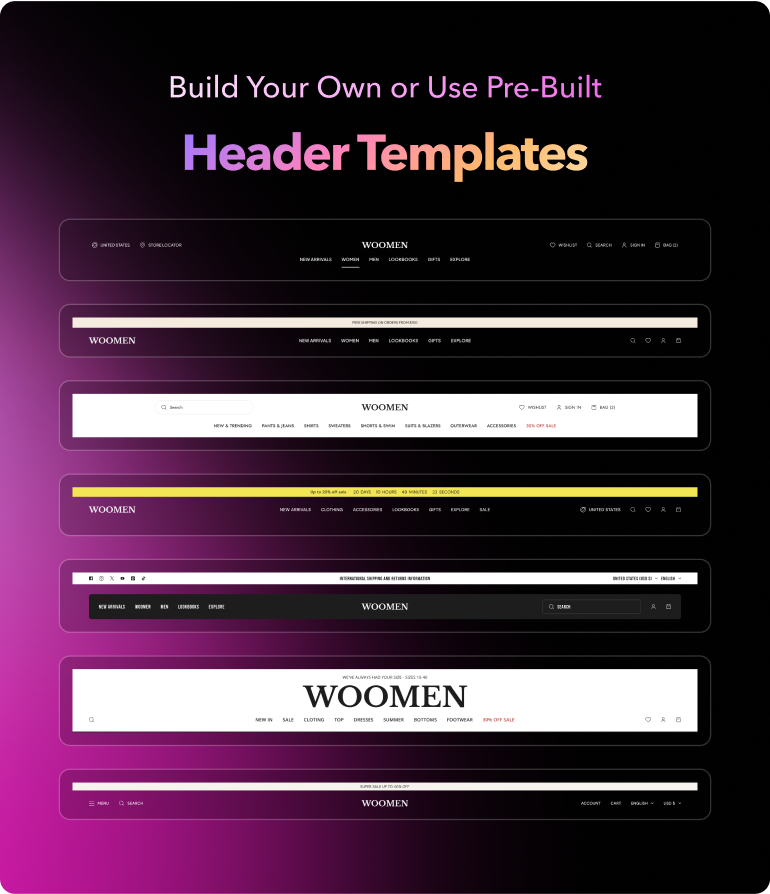 WOOMEN - Multipurpose WooCommerce WordPress Theme